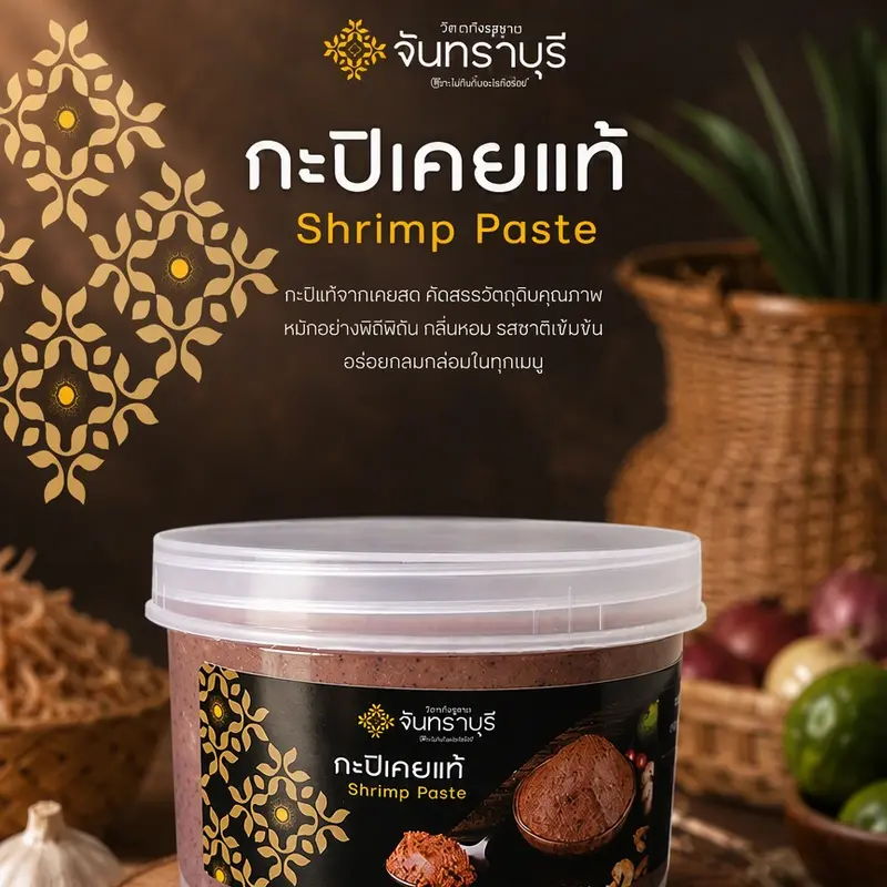 กะปิเคยแท้ สำหรับปรุงน้ำพริกกะปิรสเด็ด