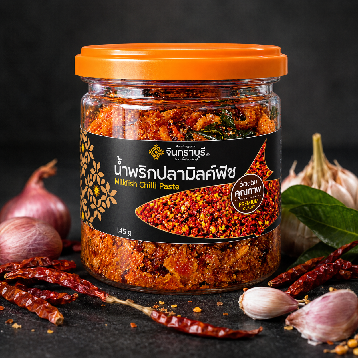 ข้อมูลโภชนาการน้ำพริกปลามิลค์ฟิช